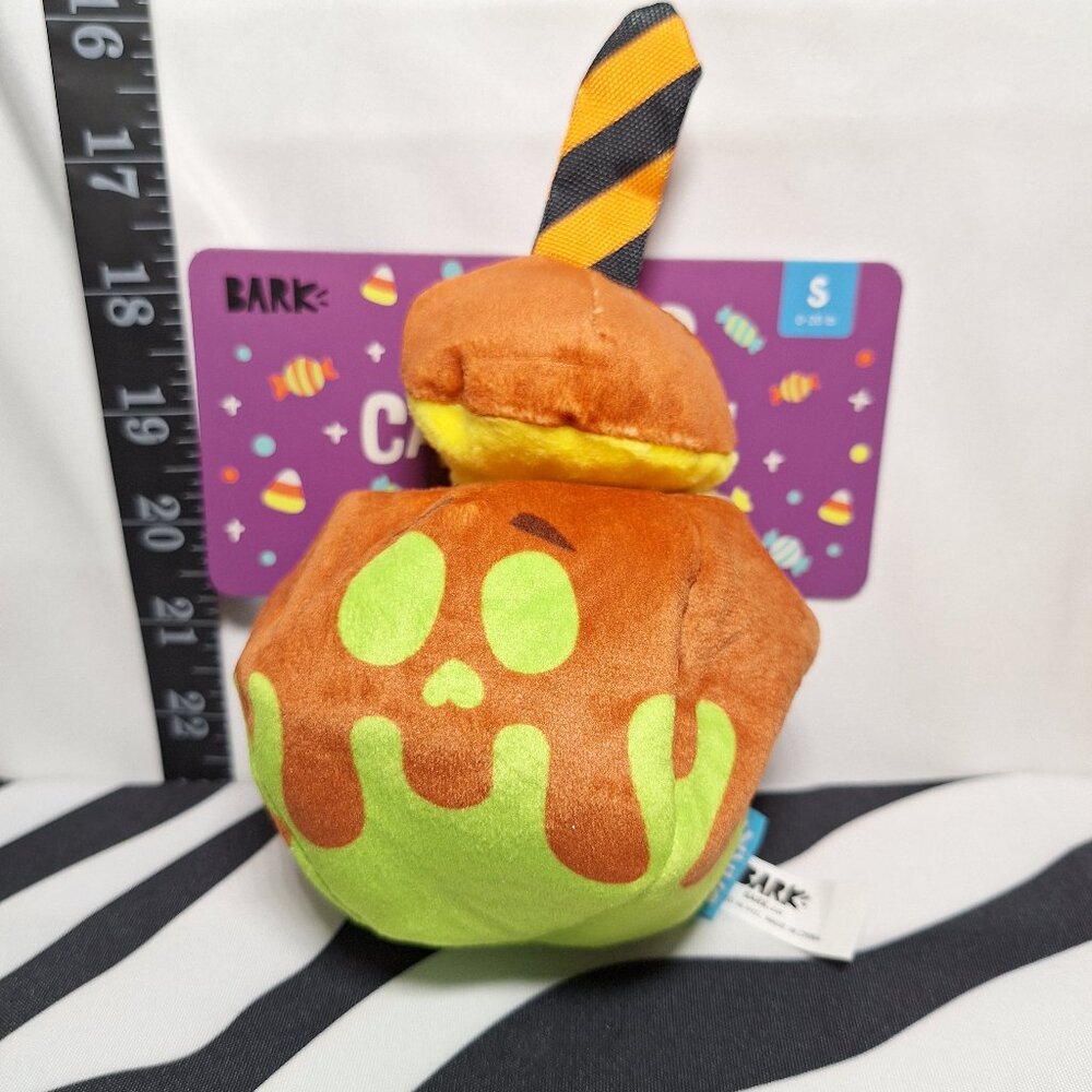 NWT Bark Cursed Caramutt Apple Dog Toy S